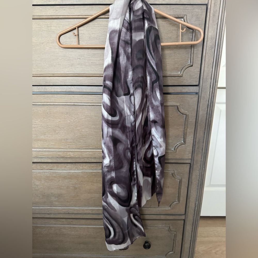 Abstract Patterned Scarf